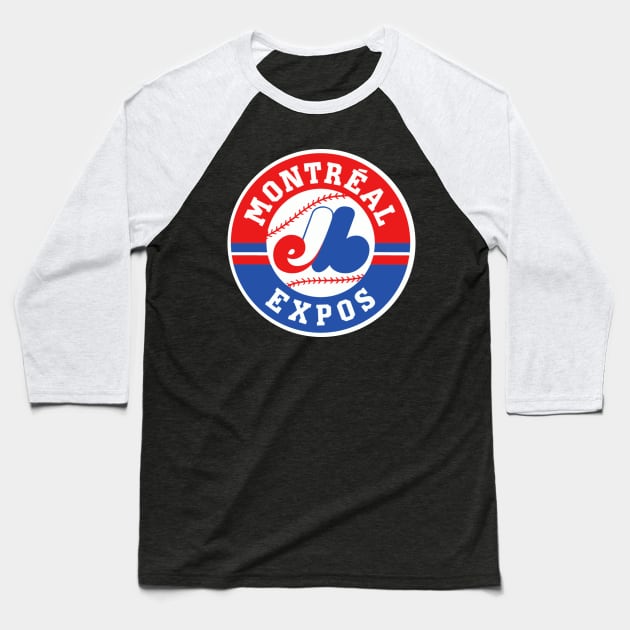 Defunct Montreal Expos Logo Baseball T-Shirt by robotbasecamp